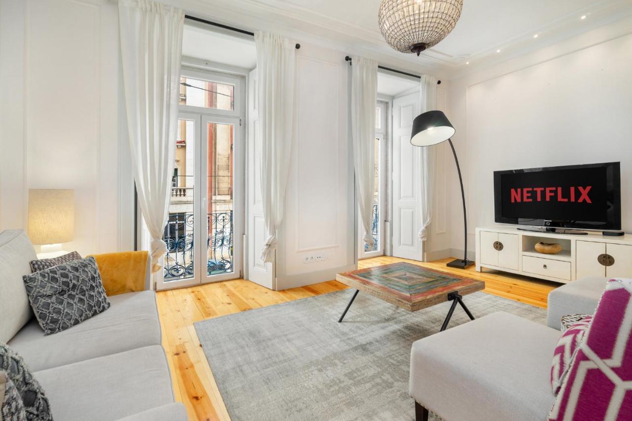 Whome Luxury Stay In Prime Location W/ Ac, Lift & Private Patio Lisboa Exteriér fotografie