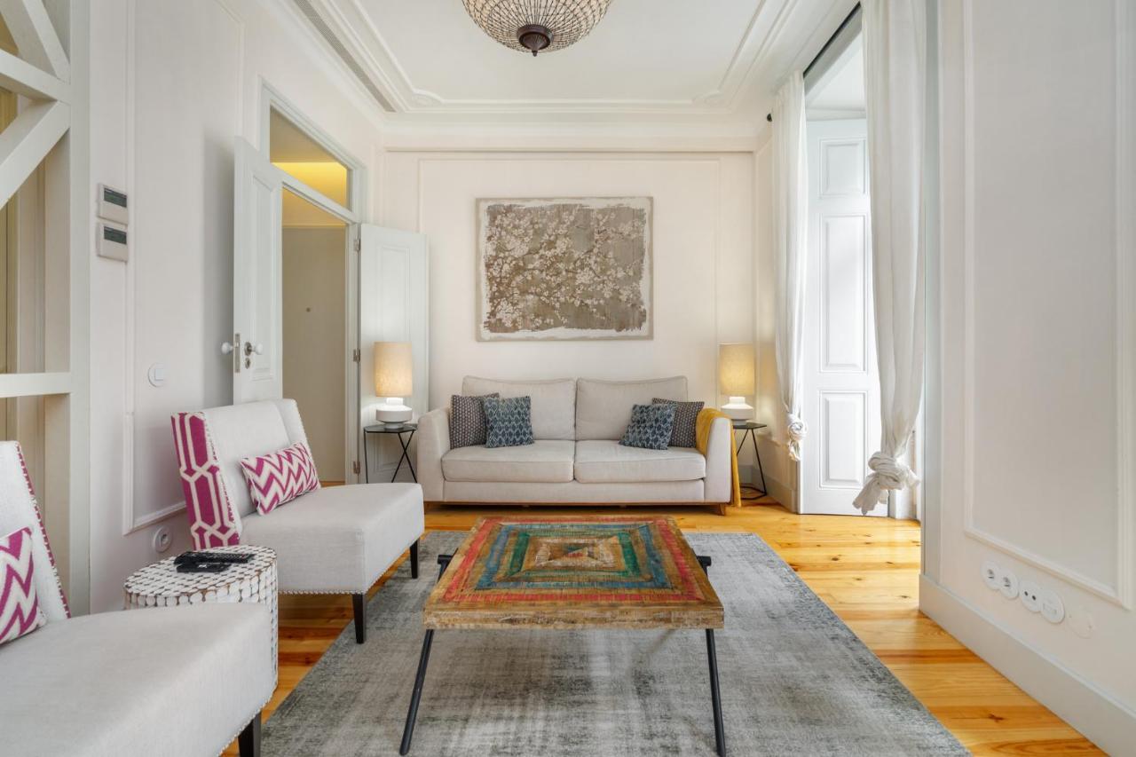 Whome Luxury Stay In Prime Location W/ Ac, Lift & Private Patio Lisboa Exteriér fotografie