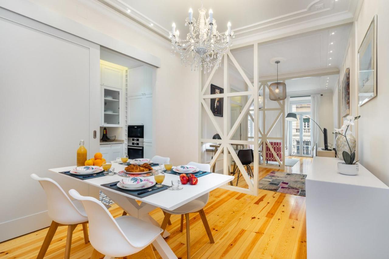 Whome Luxury Stay In Prime Location W/ Ac, Lift & Private Patio Lisboa Exteriér fotografie