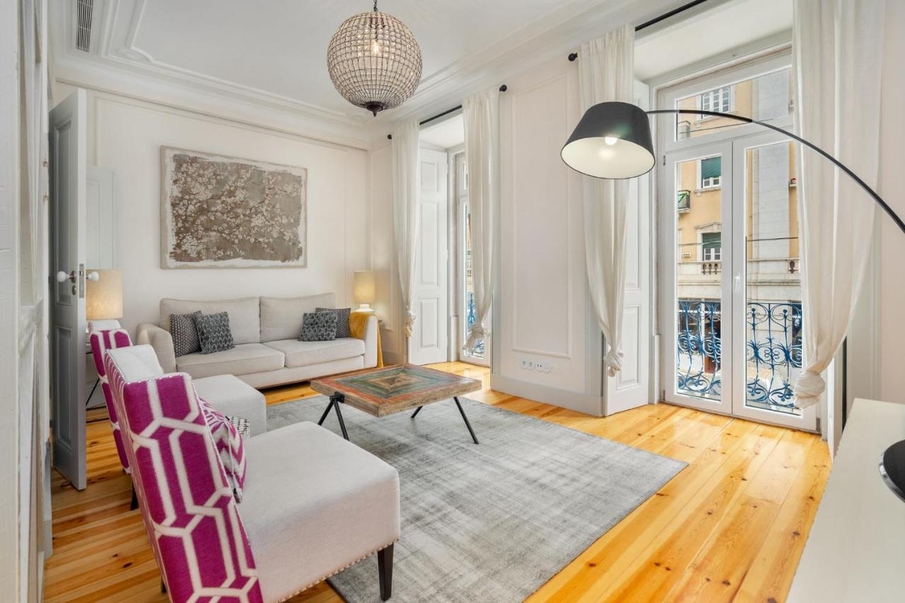 Whome Luxury Stay In Prime Location W/ Ac, Lift & Private Patio Lisboa Exteriér fotografie
