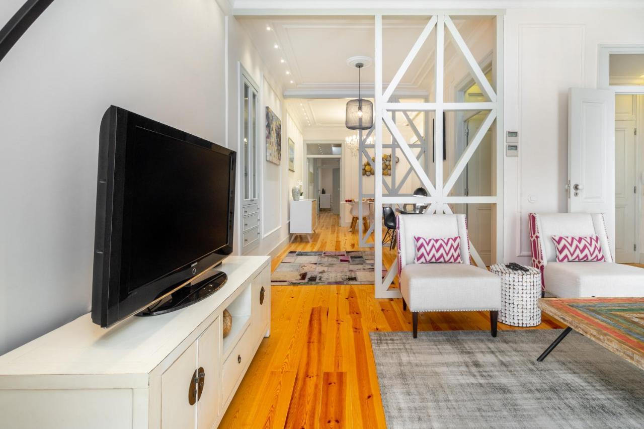 Whome Luxury Stay In Prime Location W/ Ac, Lift & Private Patio Lisboa Exteriér fotografie