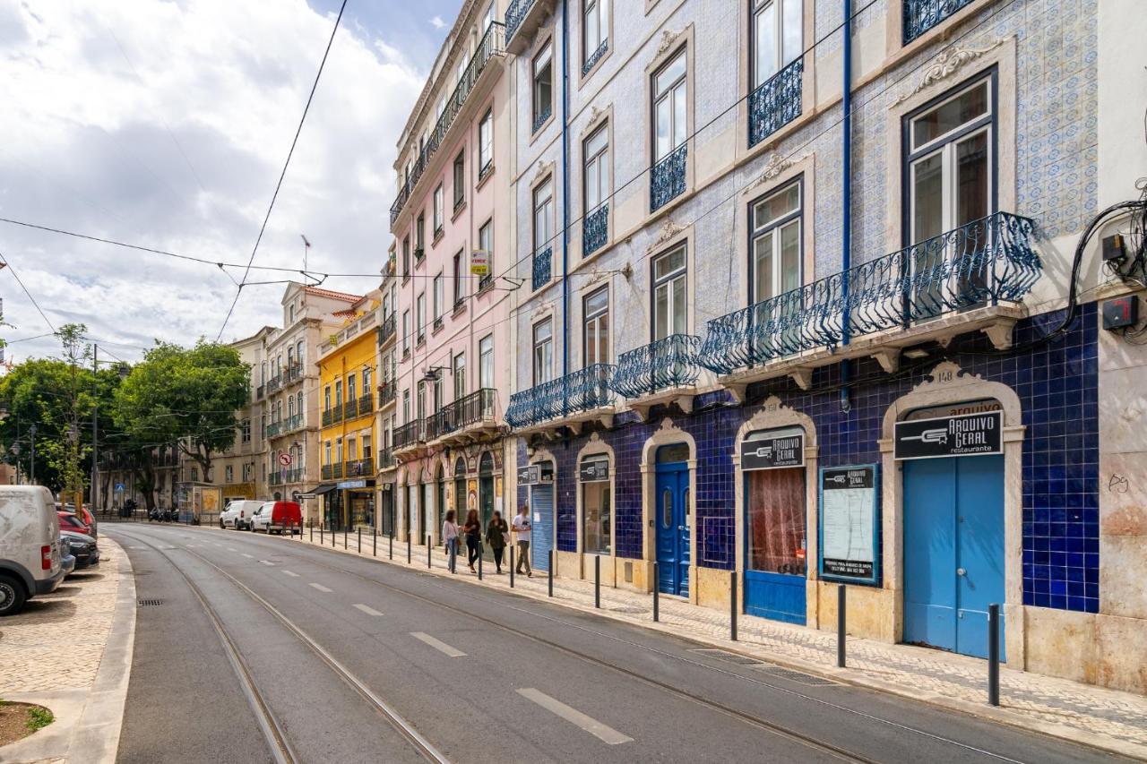 Whome Luxury Stay In Prime Location W/ Ac, Lift & Private Patio Lisboa Exteriér fotografie