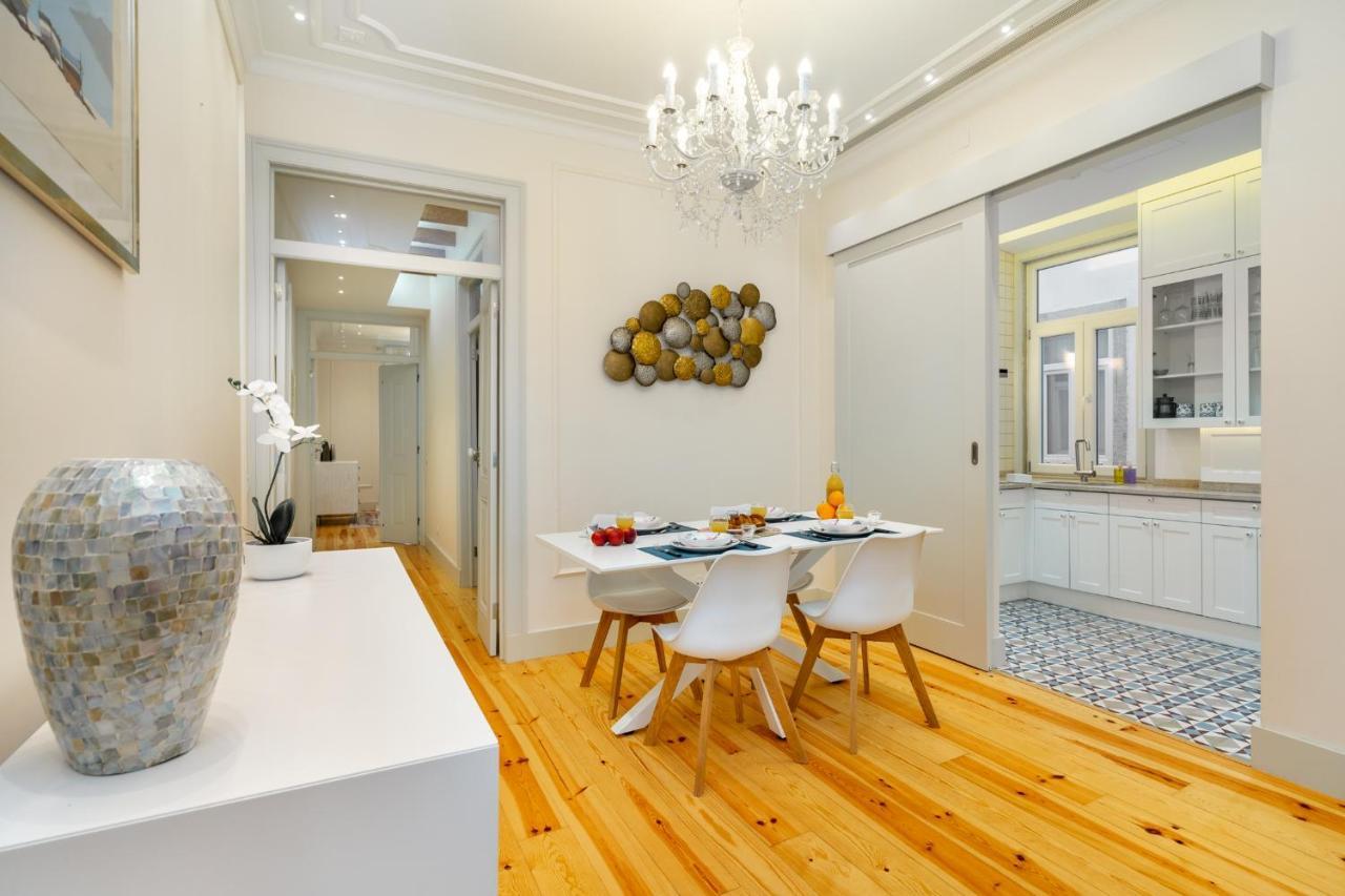Whome Luxury Stay In Prime Location W/ Ac, Lift & Private Patio Lisboa Exteriér fotografie