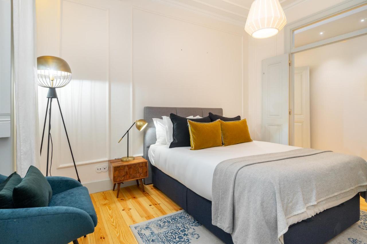 Whome Luxury Stay In Prime Location W/ Ac, Lift & Private Patio Lisboa Exteriér fotografie